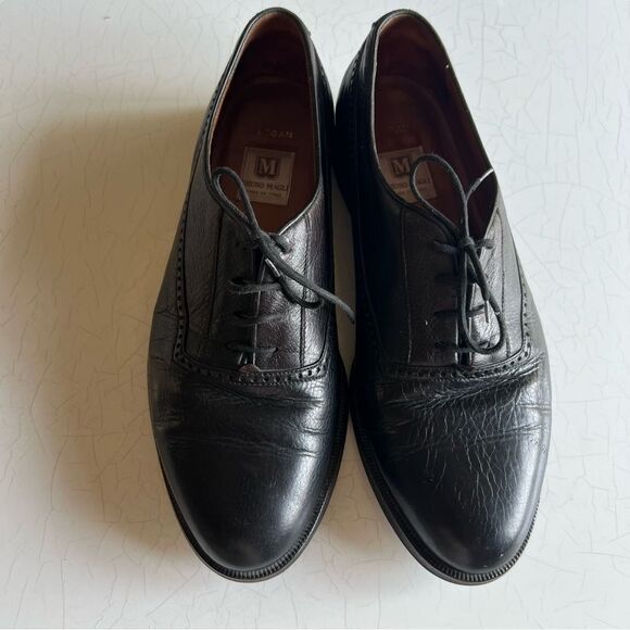 Bruno Magli Logan leather man shoes lace light weight - Picture 1 of 6